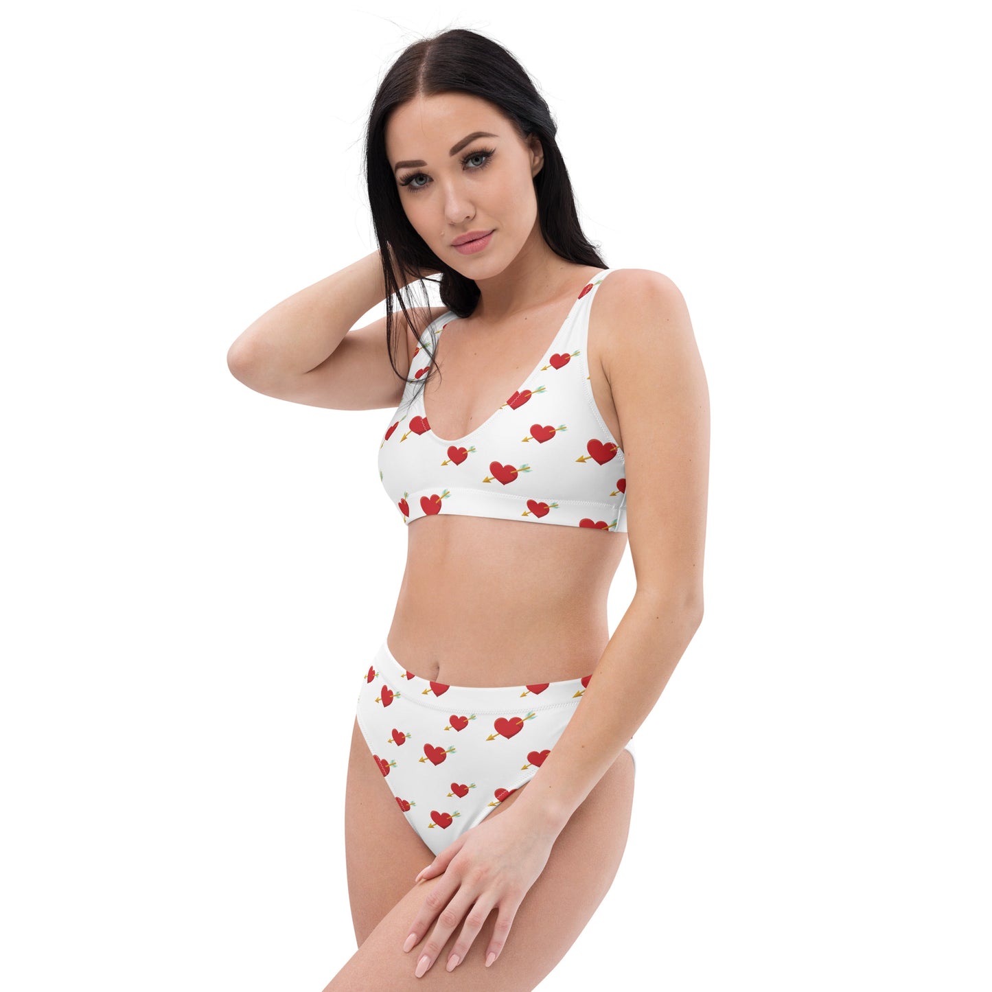 Cupid's Arrow high-waisted bikini