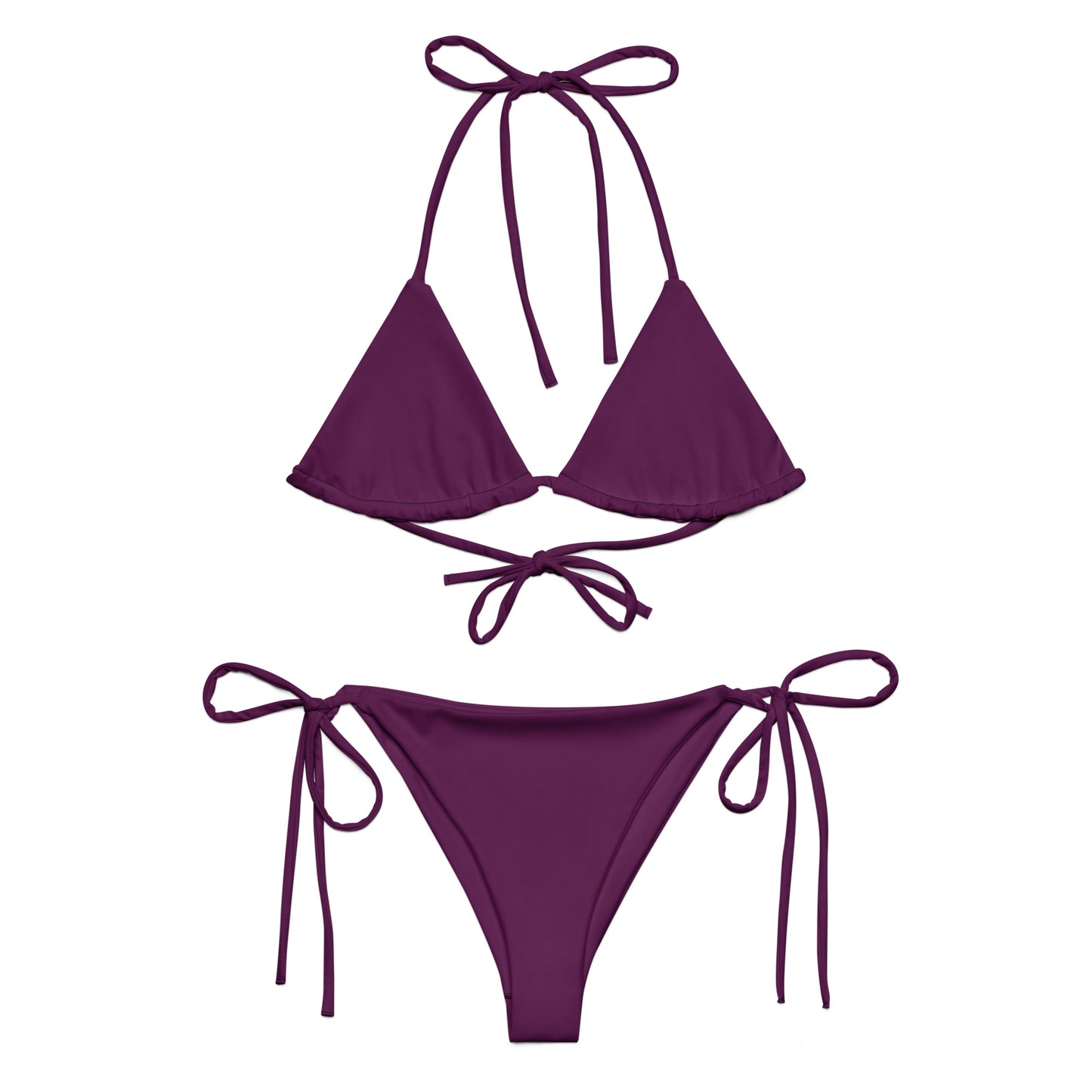 Tyrian Purple String Bikini