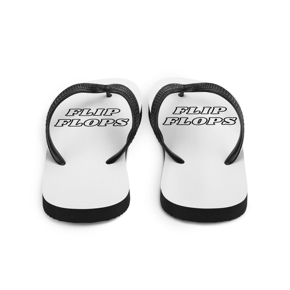 Black & White Flip-Flops