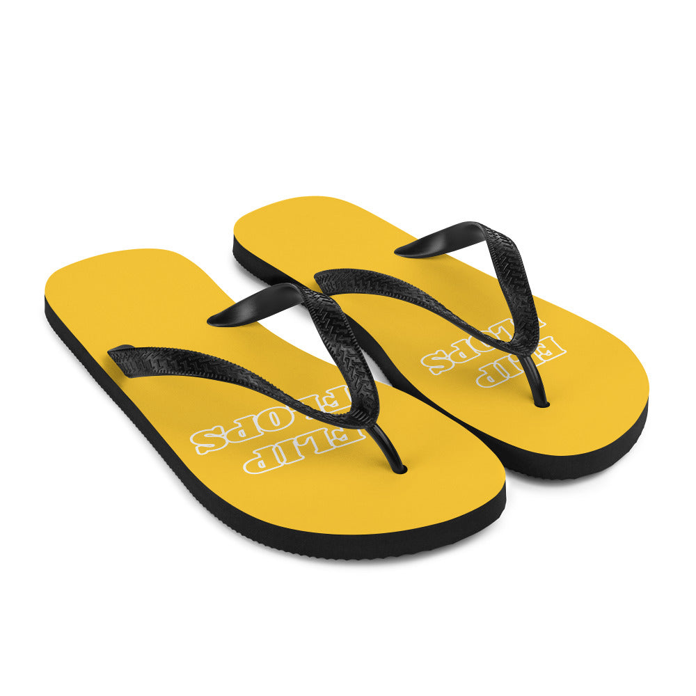 Yellow Flip-Flops
