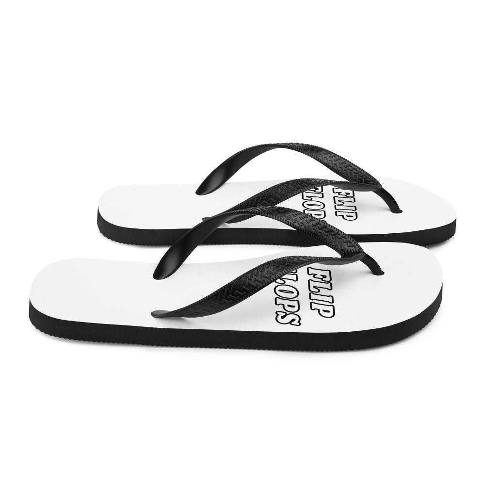 Black & White Flip-Flops