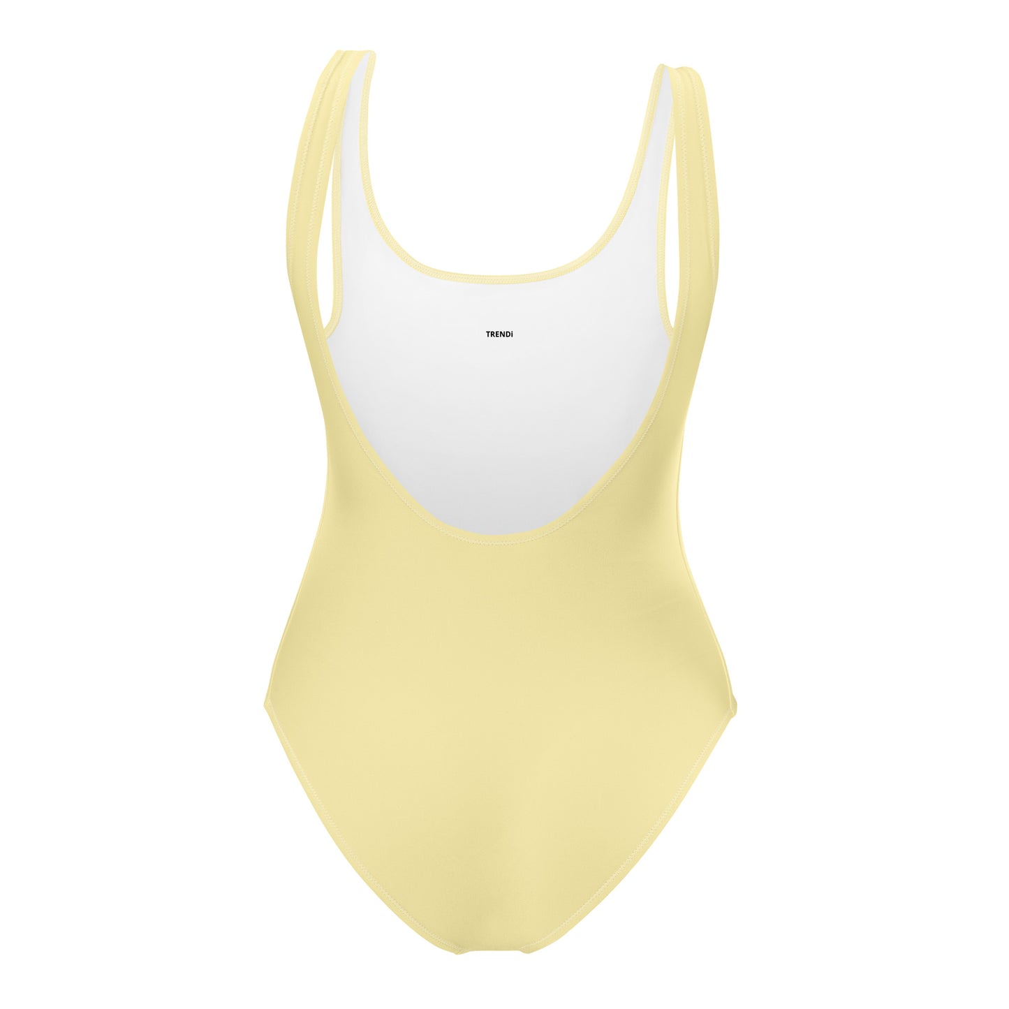 Yellow One-Piece Swimsuit