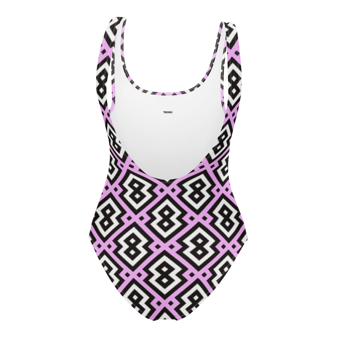 Pink Diamond Prism One-Piece Swimsuit