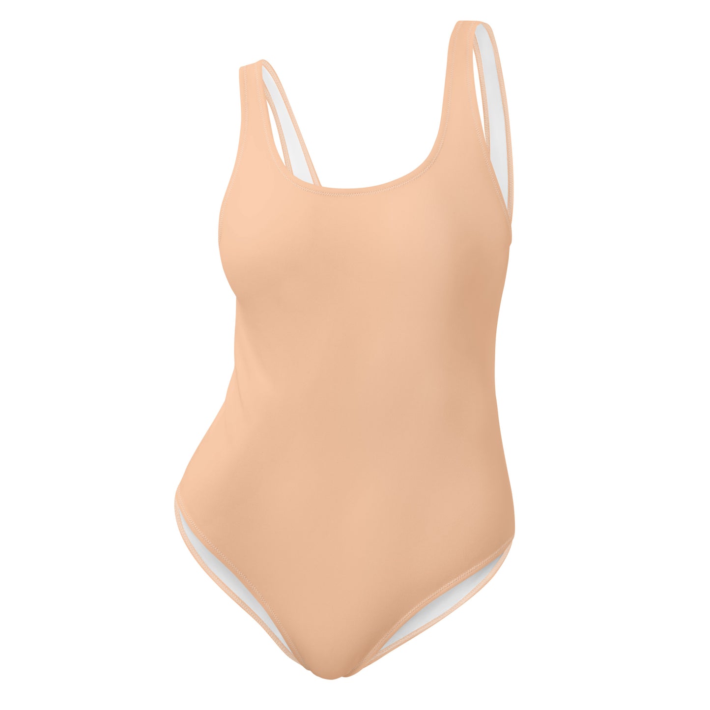 Peach One-Piece Swimsuit