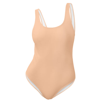 Peach One-Piece Swimsuit
