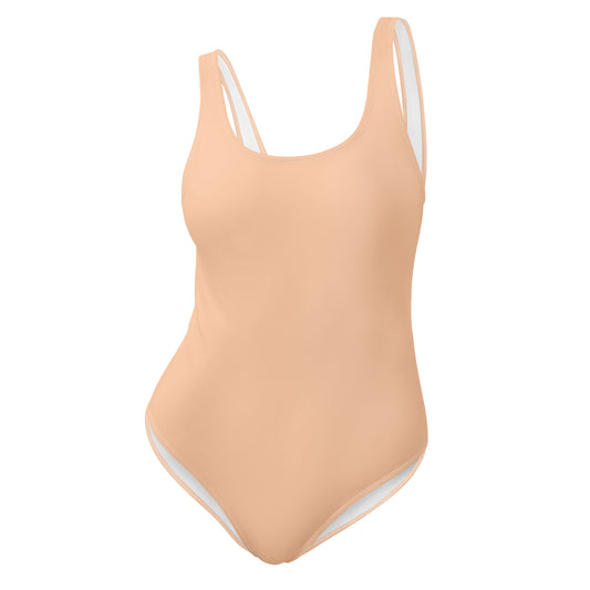 Peach One-Piece Swimsuit