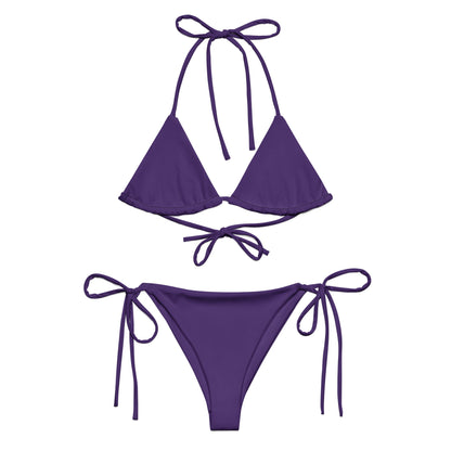 Purple String Bikini