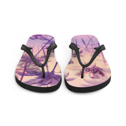 Tropical Design Flip-Flops